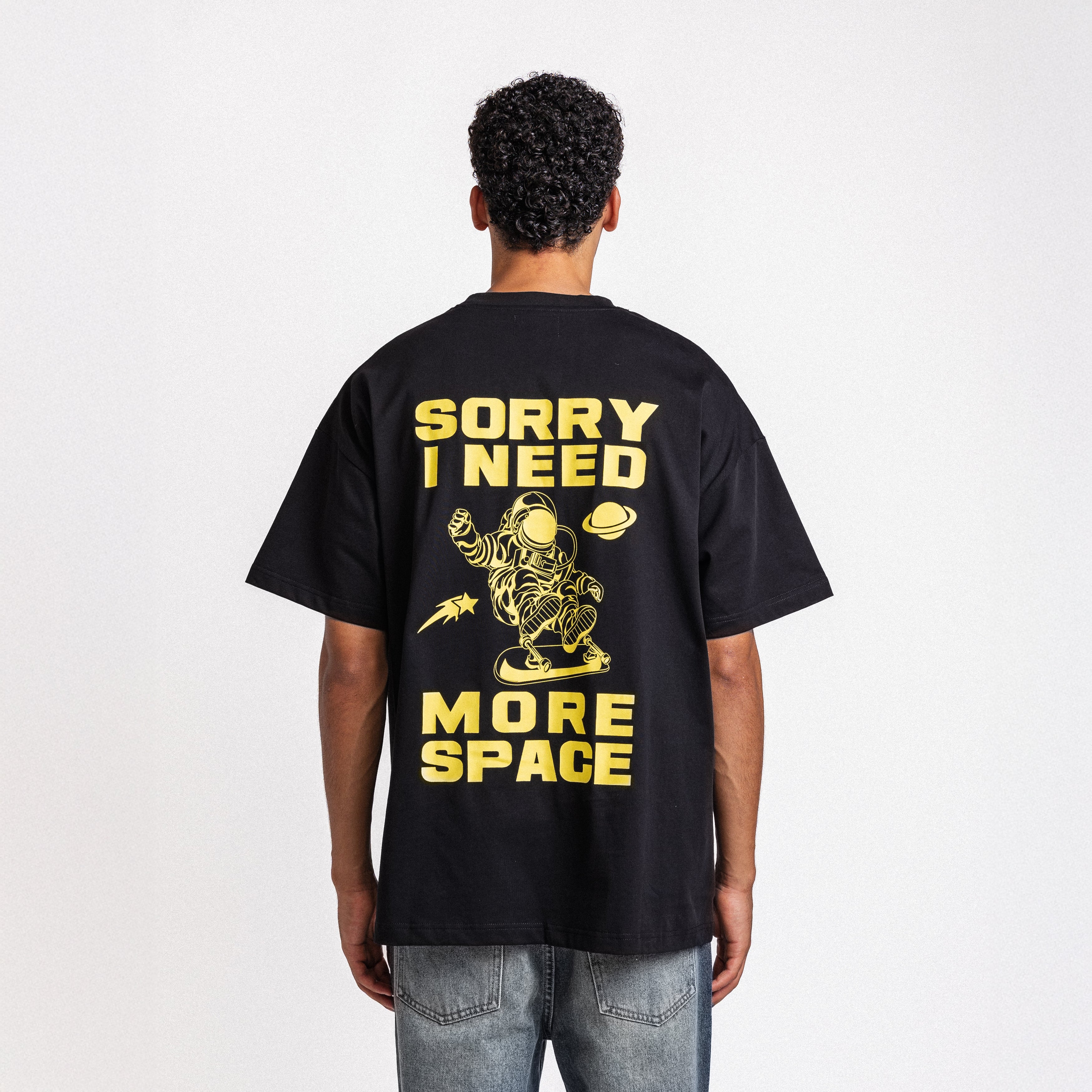 Need More Space Tee Black