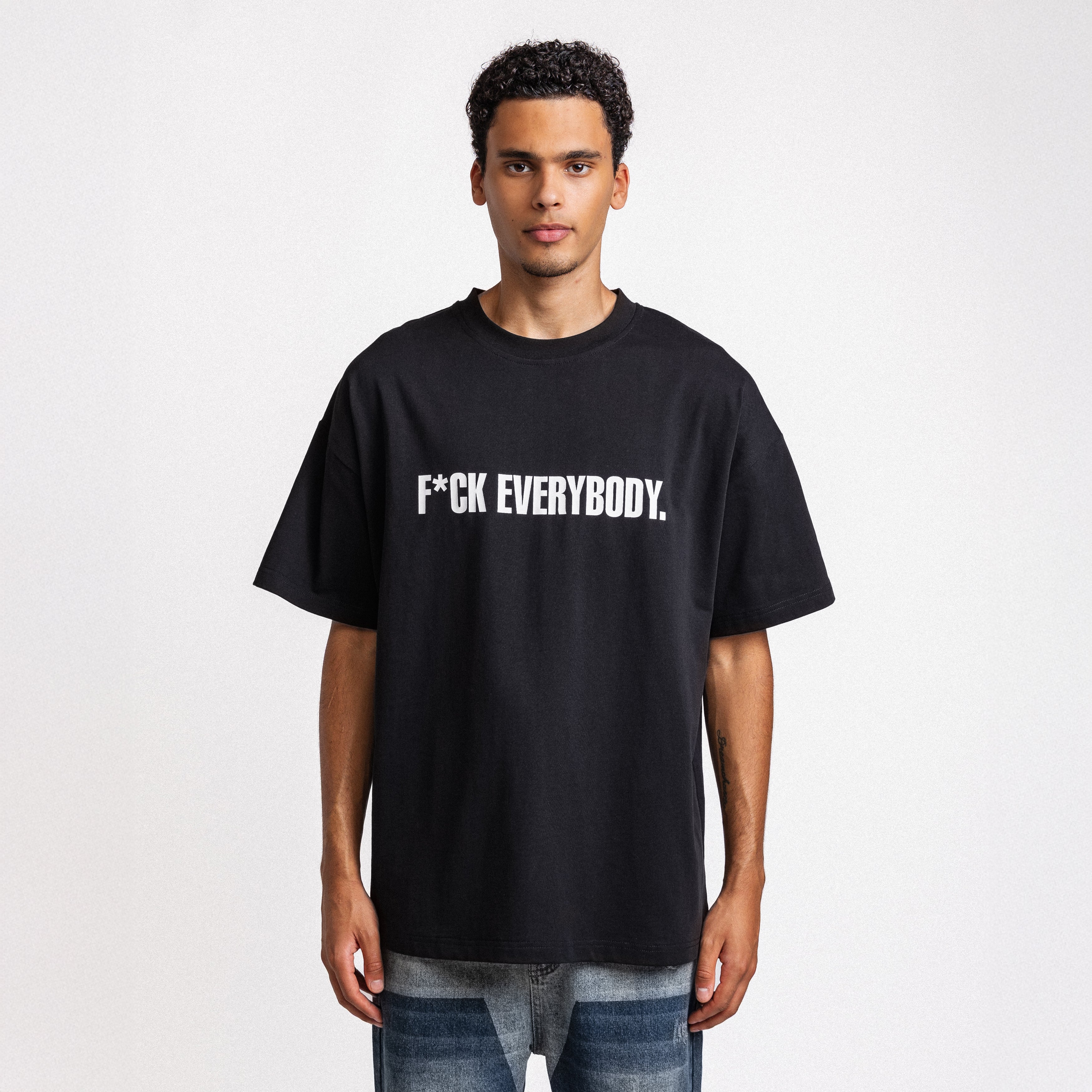 F*CK Everybody Tee Black