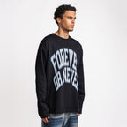 Forever or Never Longsleeve Black-White