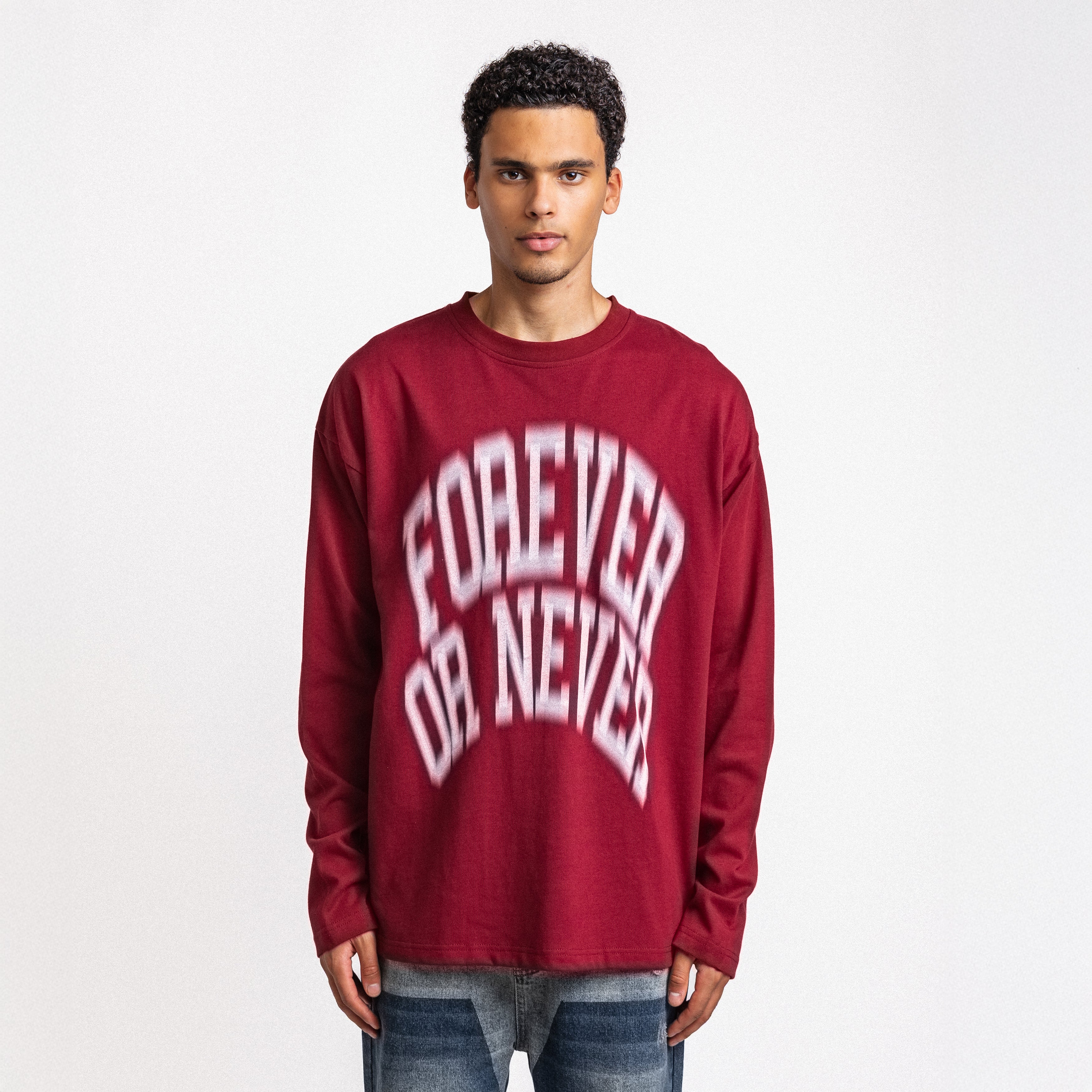 Forever Or Never Longsleeve Burgundy