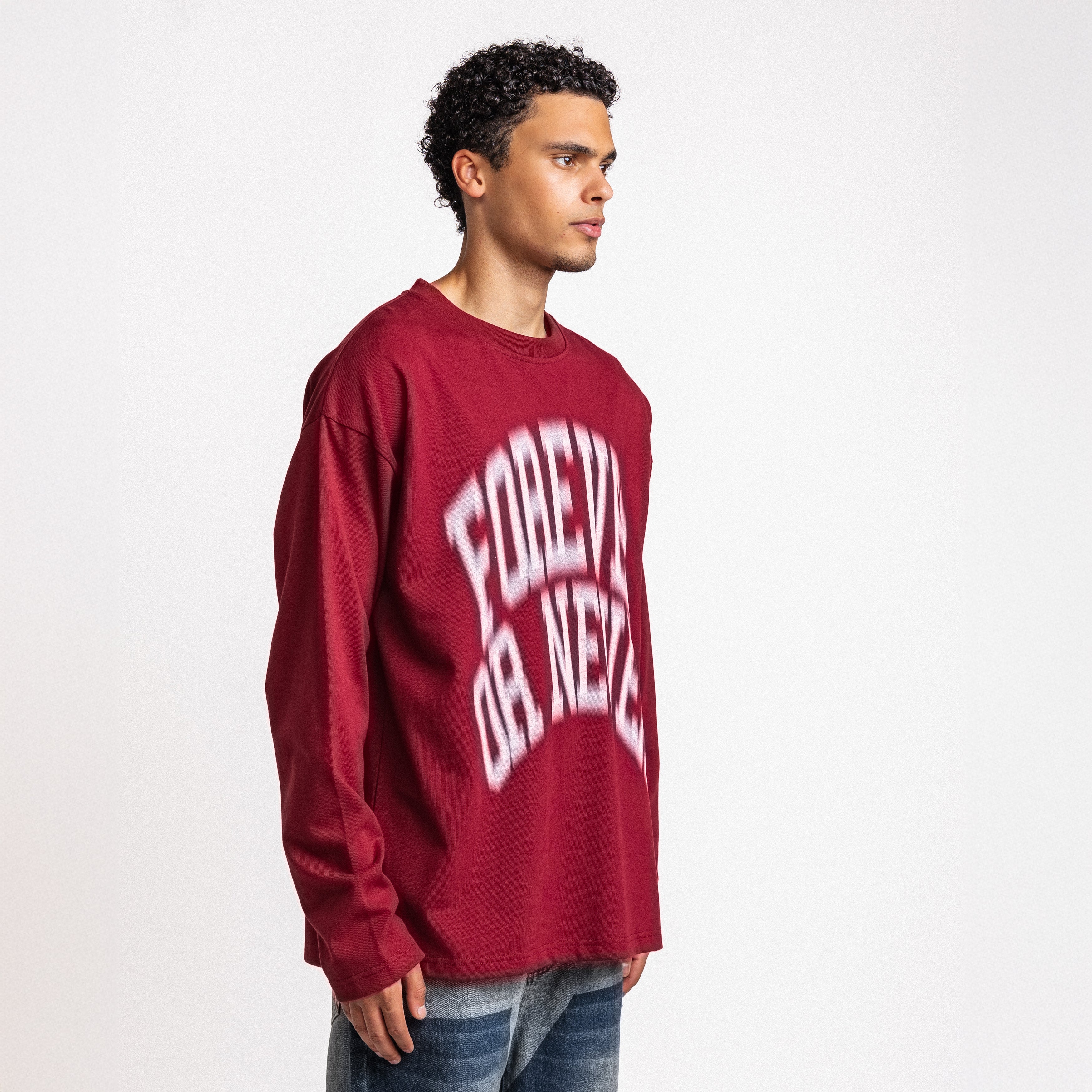 Forever Or Never Longsleeve Burgundy