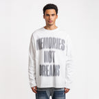 Memories not Dreams Longsleeve White