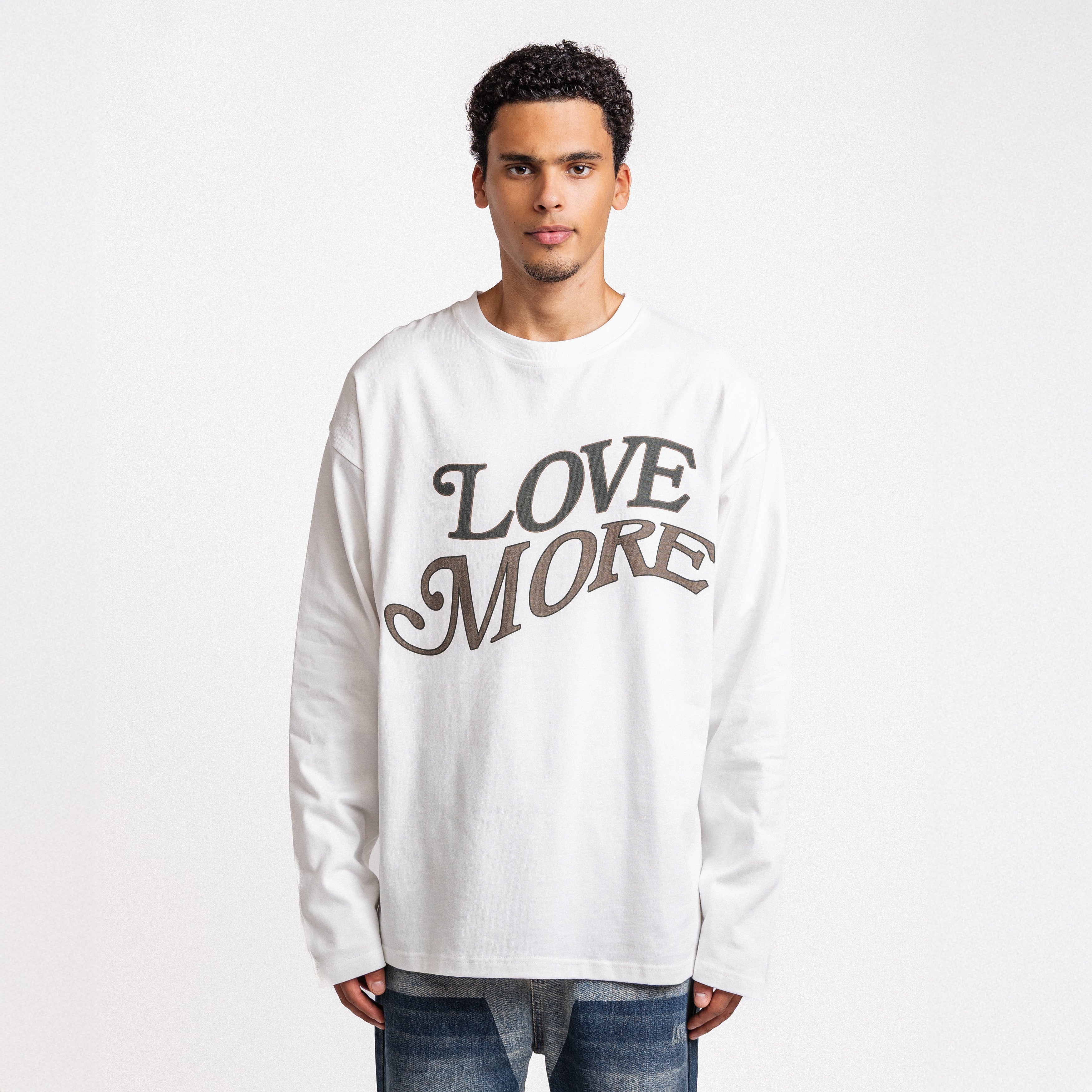 Love More Longsleeve White