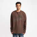 Love More Longsleeve Dark Brown
