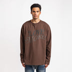 Love More Longsleeve Dark Brown