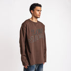 Love More Longsleeve Dark Brown