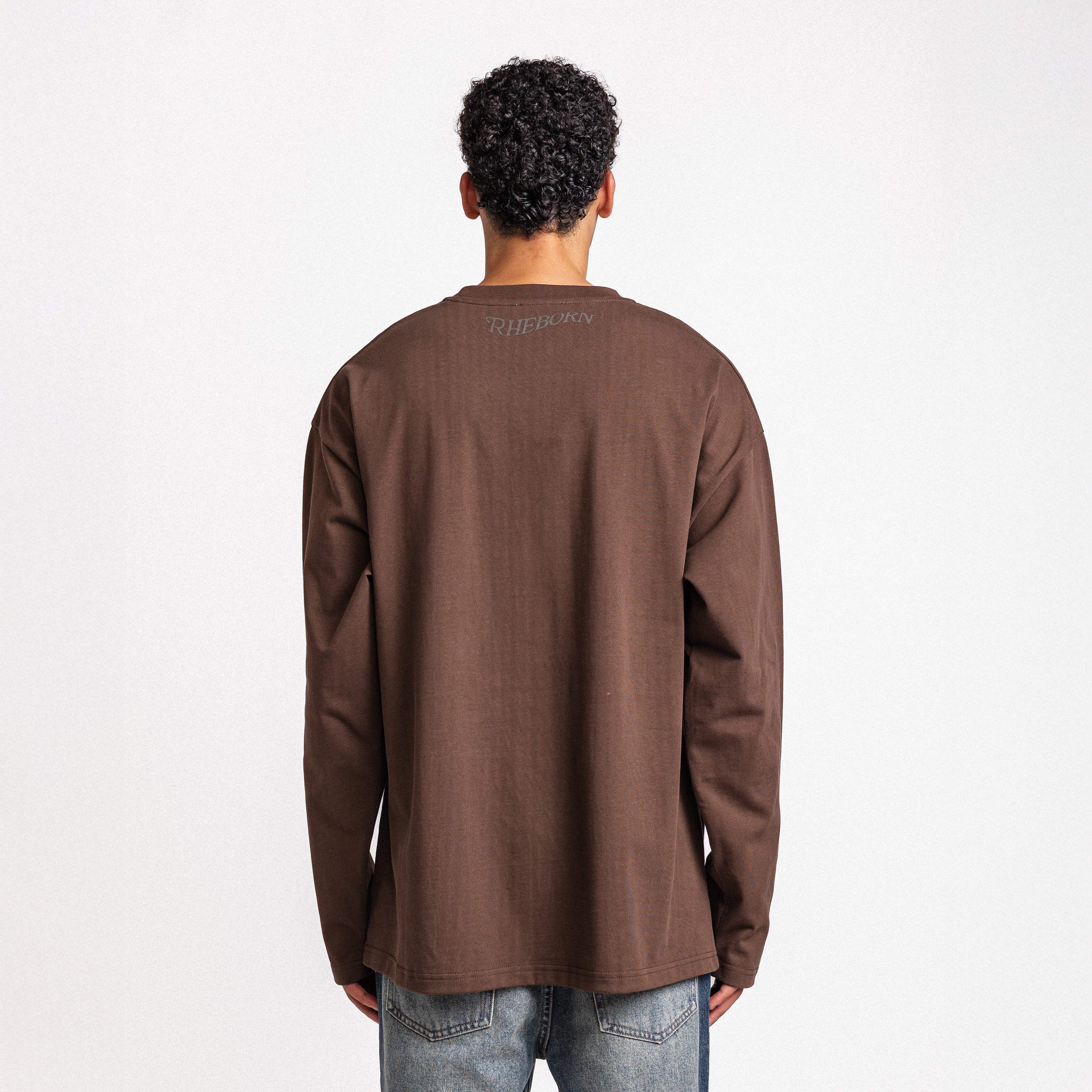 Love More Longsleeve Dark Brown