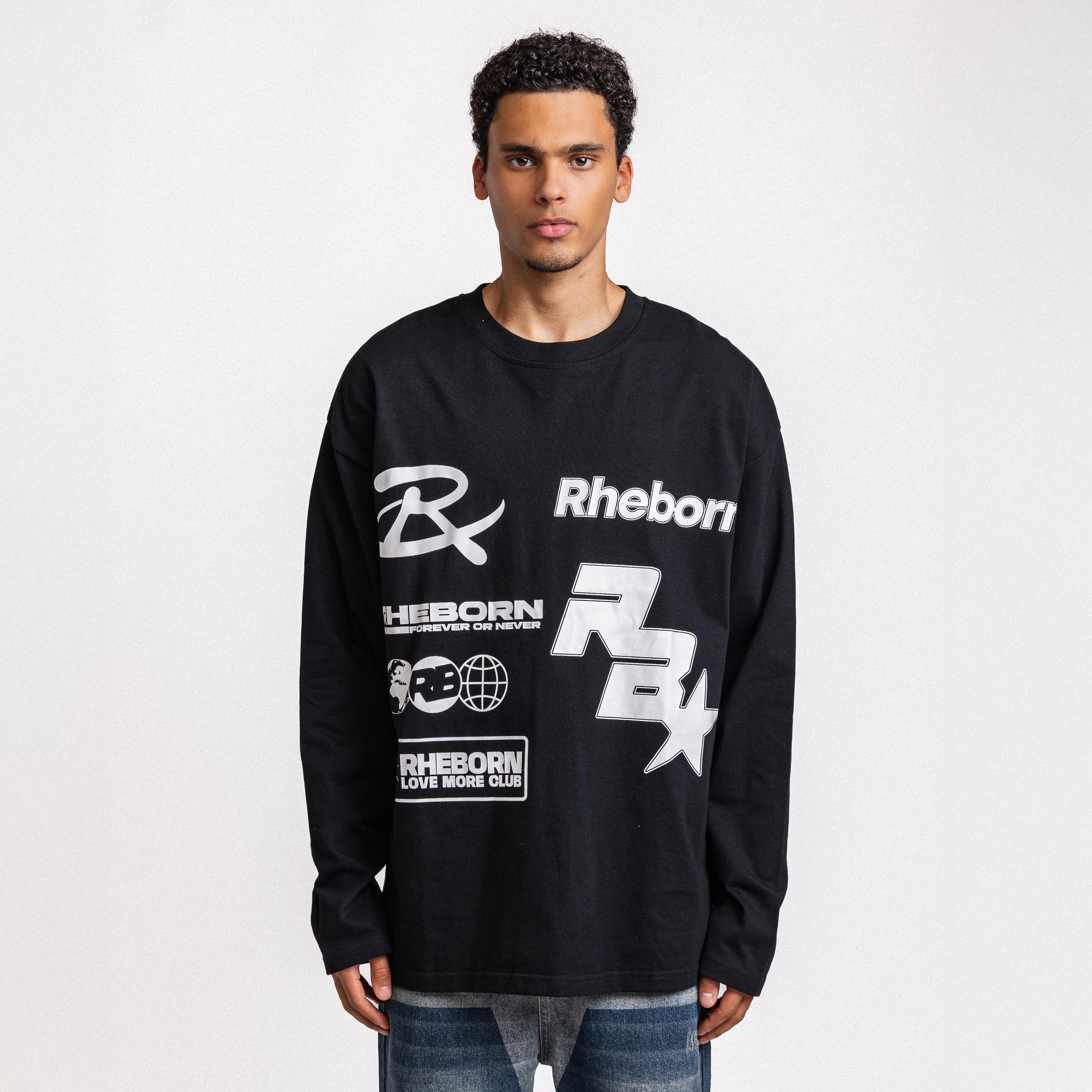 Multi Logo Longsleeve Black