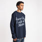 I only date models longsleeve navy
