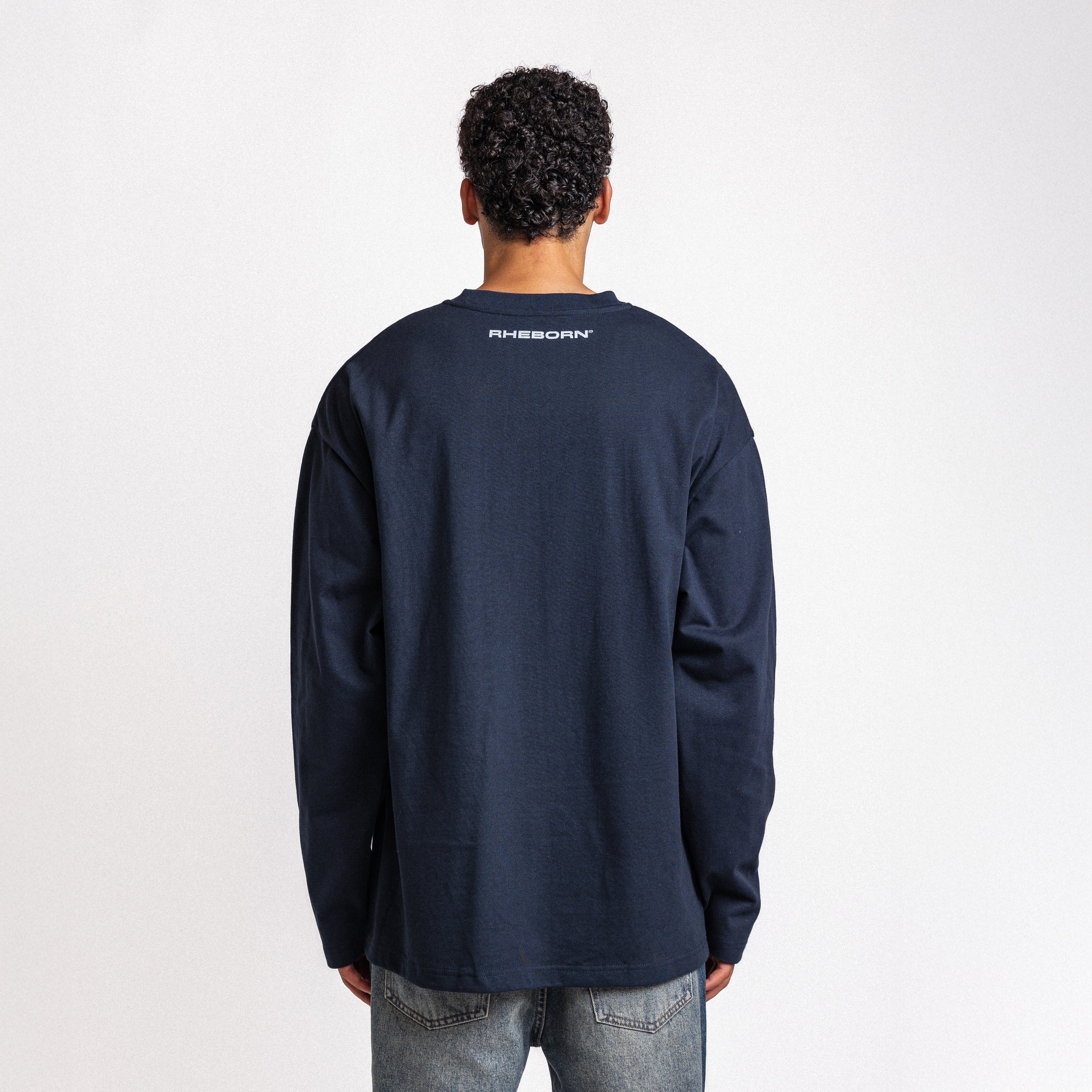 I only date models longsleeve navy