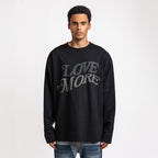 Love More Longsleeve Black