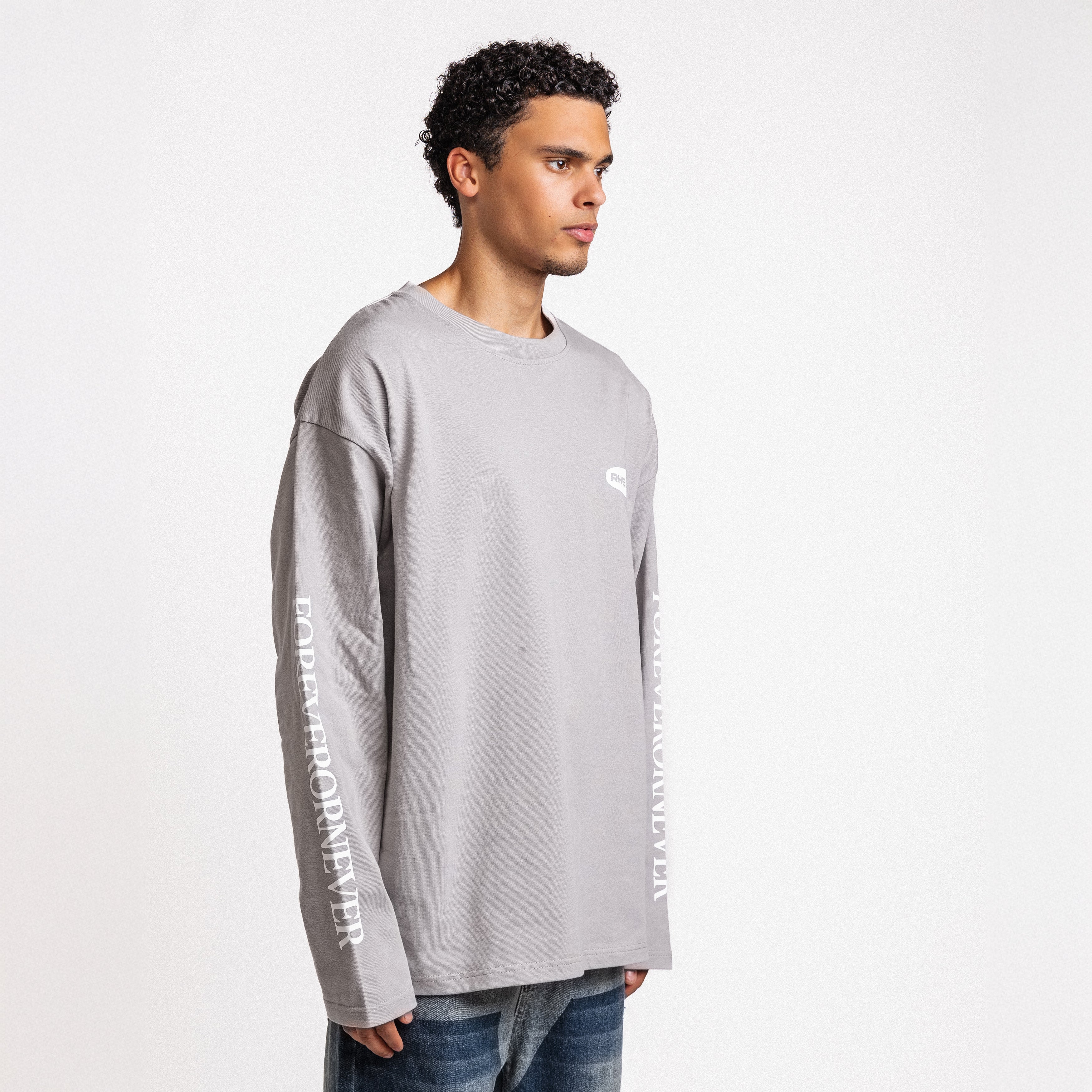 Forever Or Never Club Longsleeve Grey II