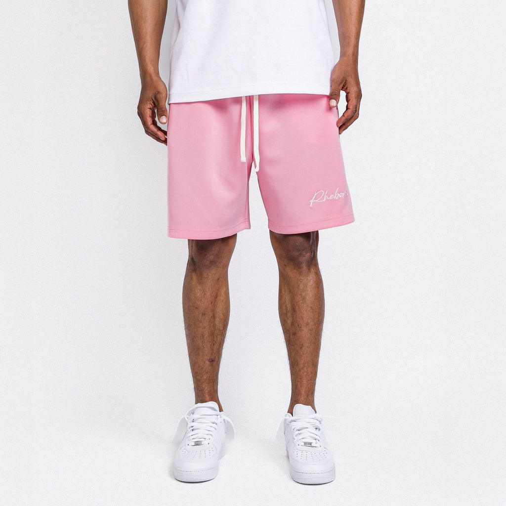Handwritten Logo Short Pink