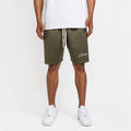 Handwritten Logo Short Army Green