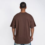 Love More Tee Dark Brown