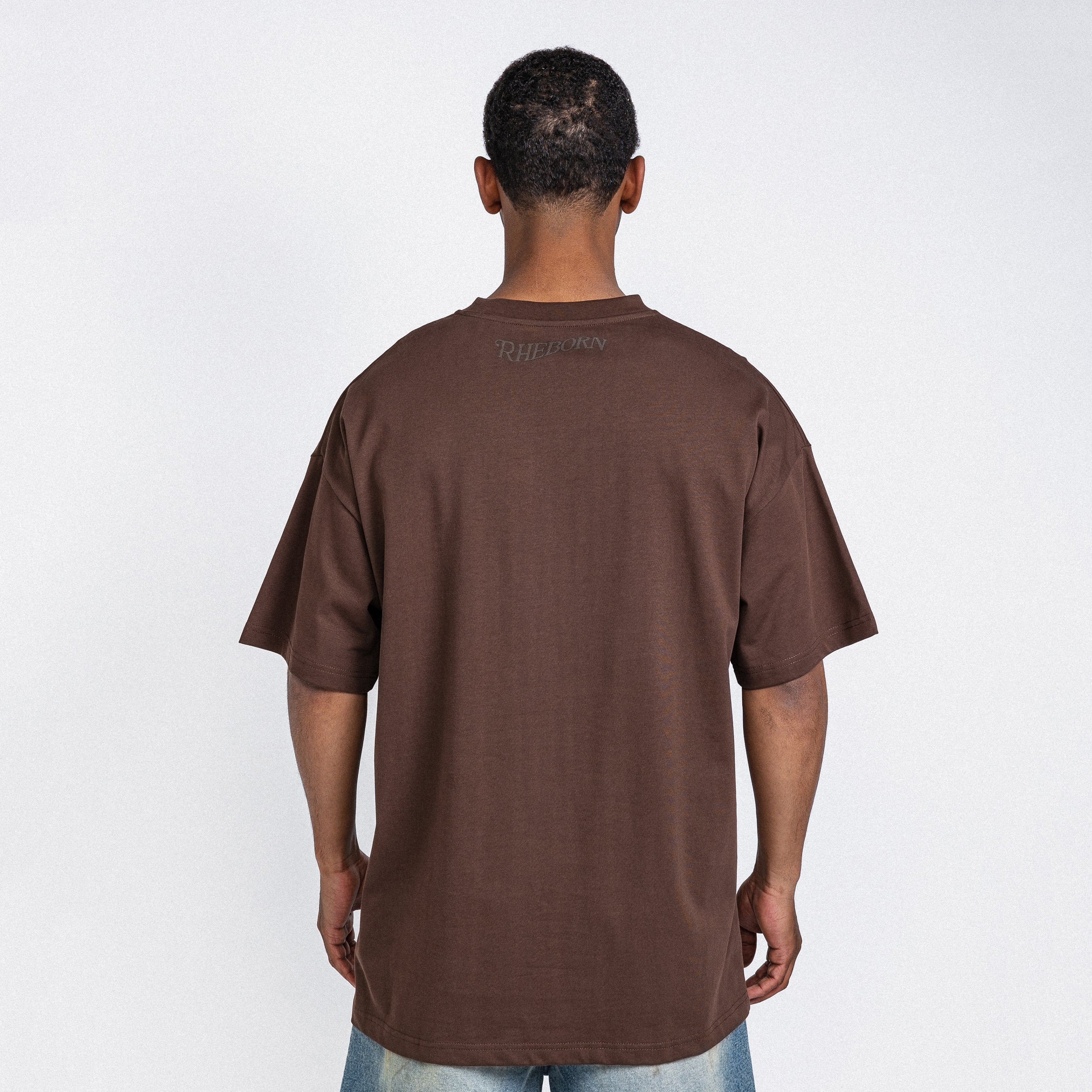 Love More Tee Dark Brown