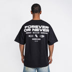 Forever Or Never Club Tee Black