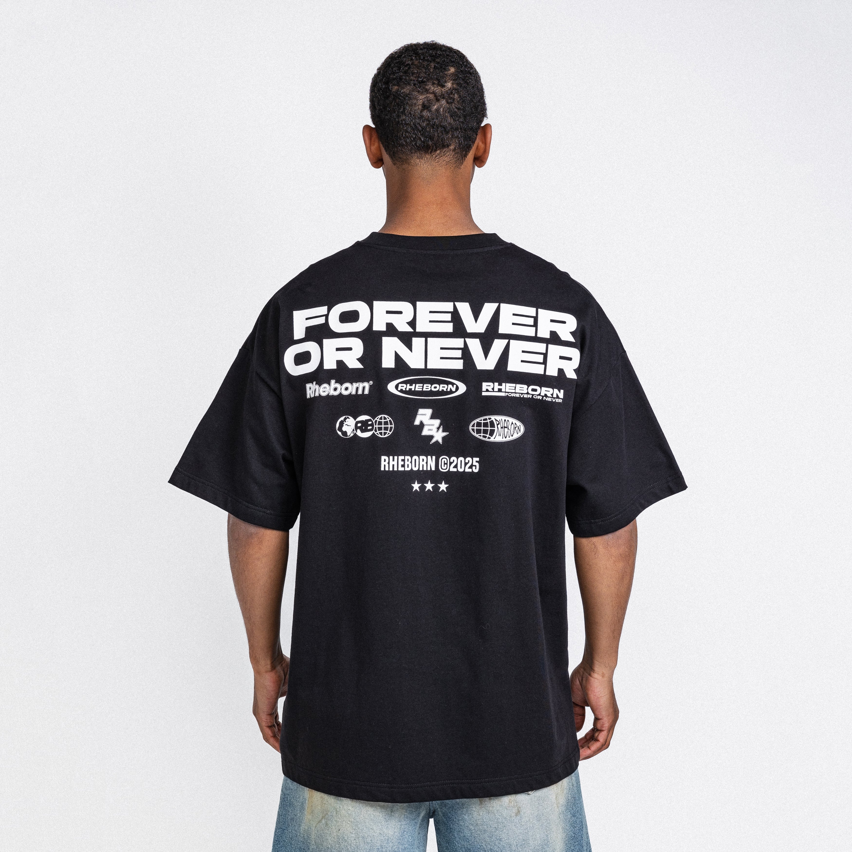 Forever Or Never Club Tee Black