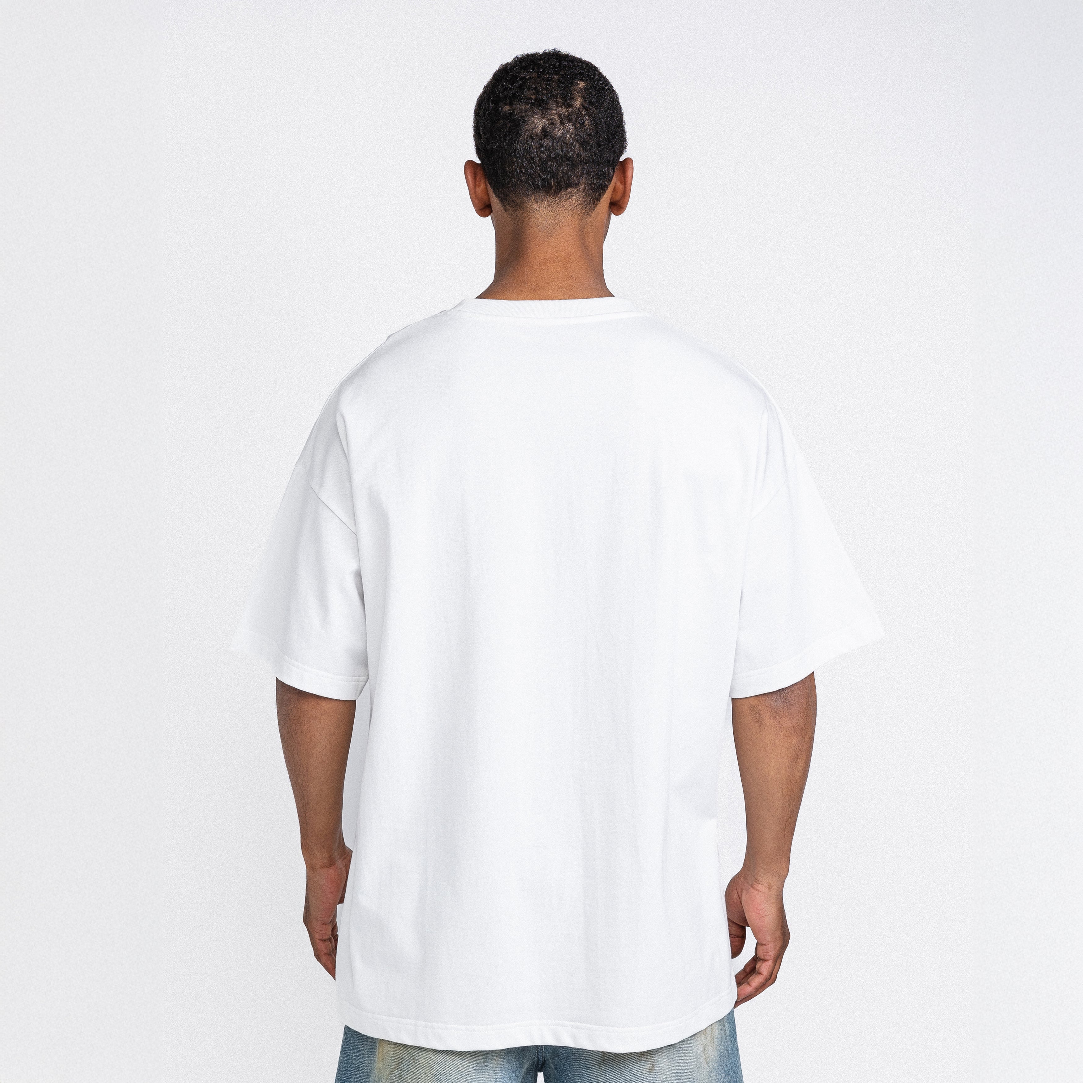 Multi Logo Tee white