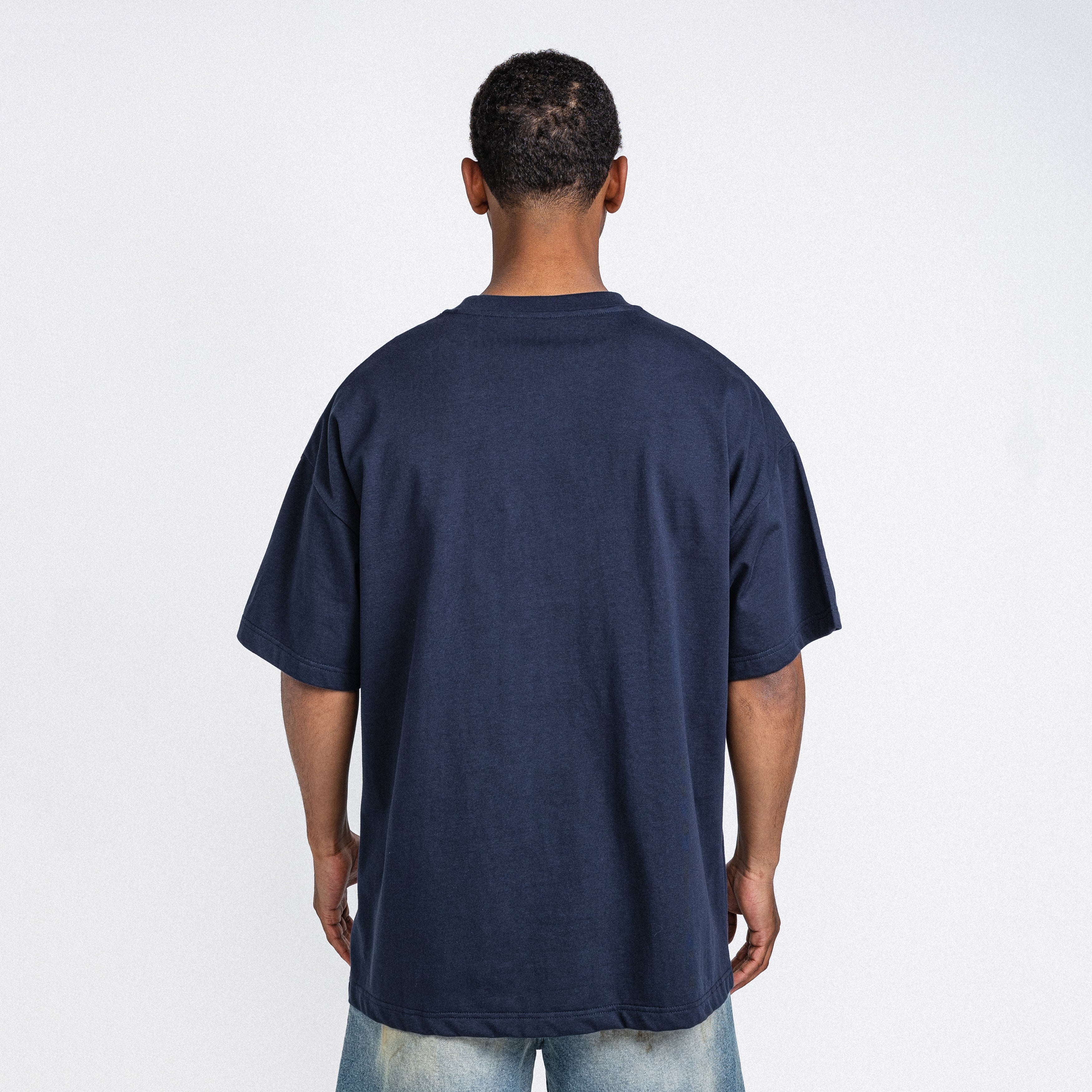 Star Logo Tee Navy