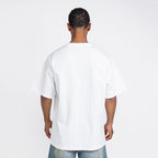 Falling Logo Tee White
