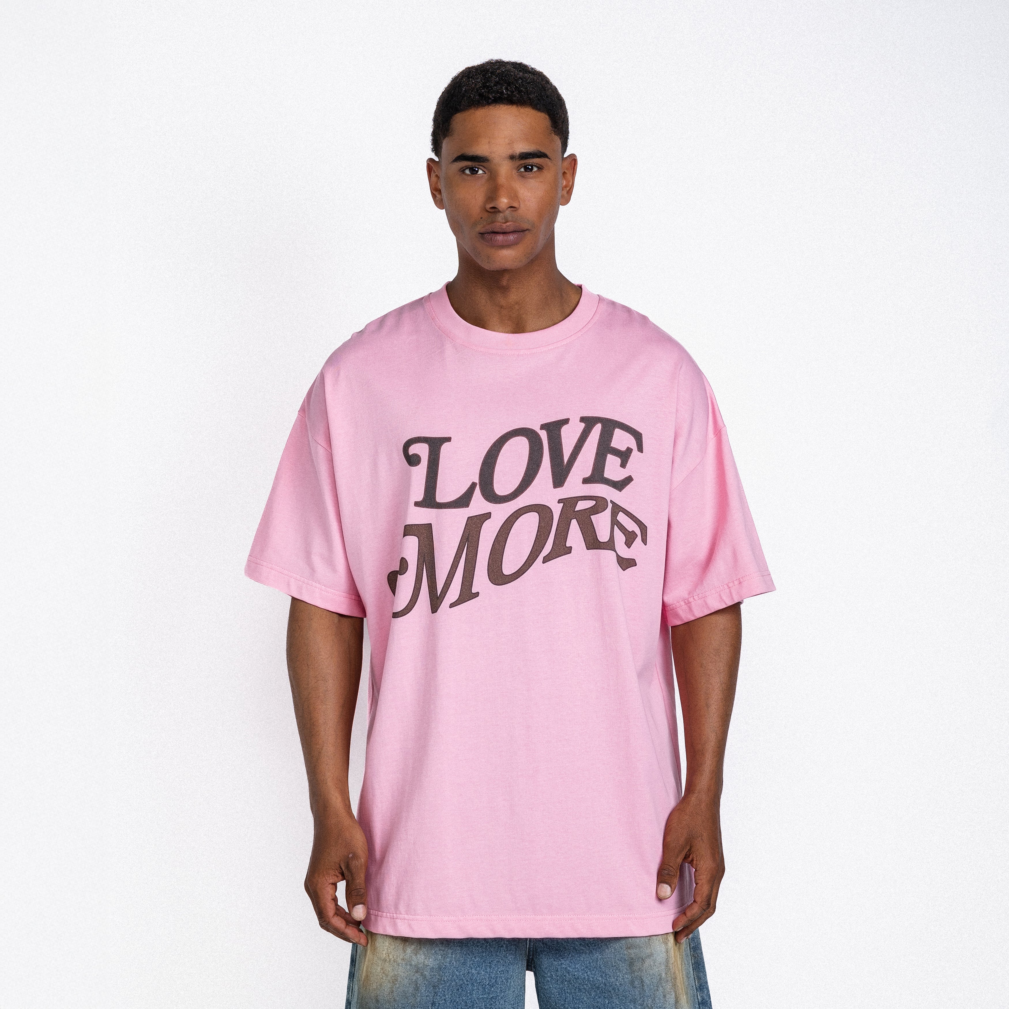 Love More Tee Pink