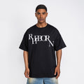 Falling Logo Tee Black