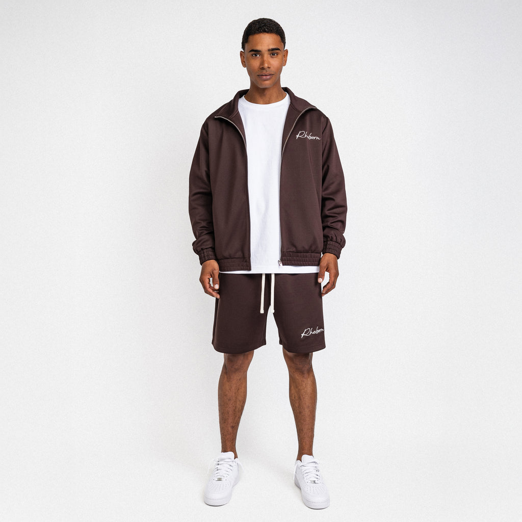 Handwritten Logo Summer Set Chocolate Brown