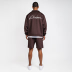 Handwritten Logo Summer Set Chocolate Brown