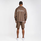 Handwritten Logo Summer Set Dark Brown