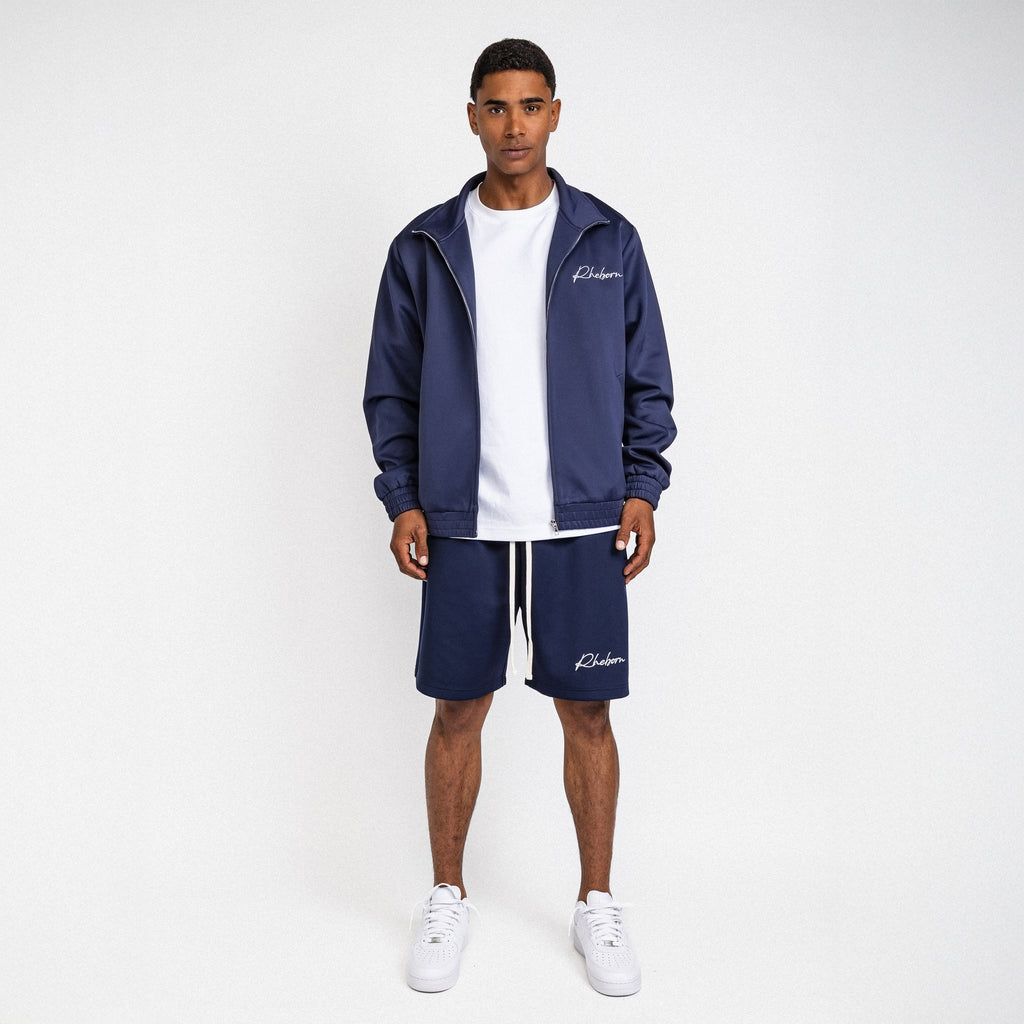 Handwritten Logo Summer Set Navy