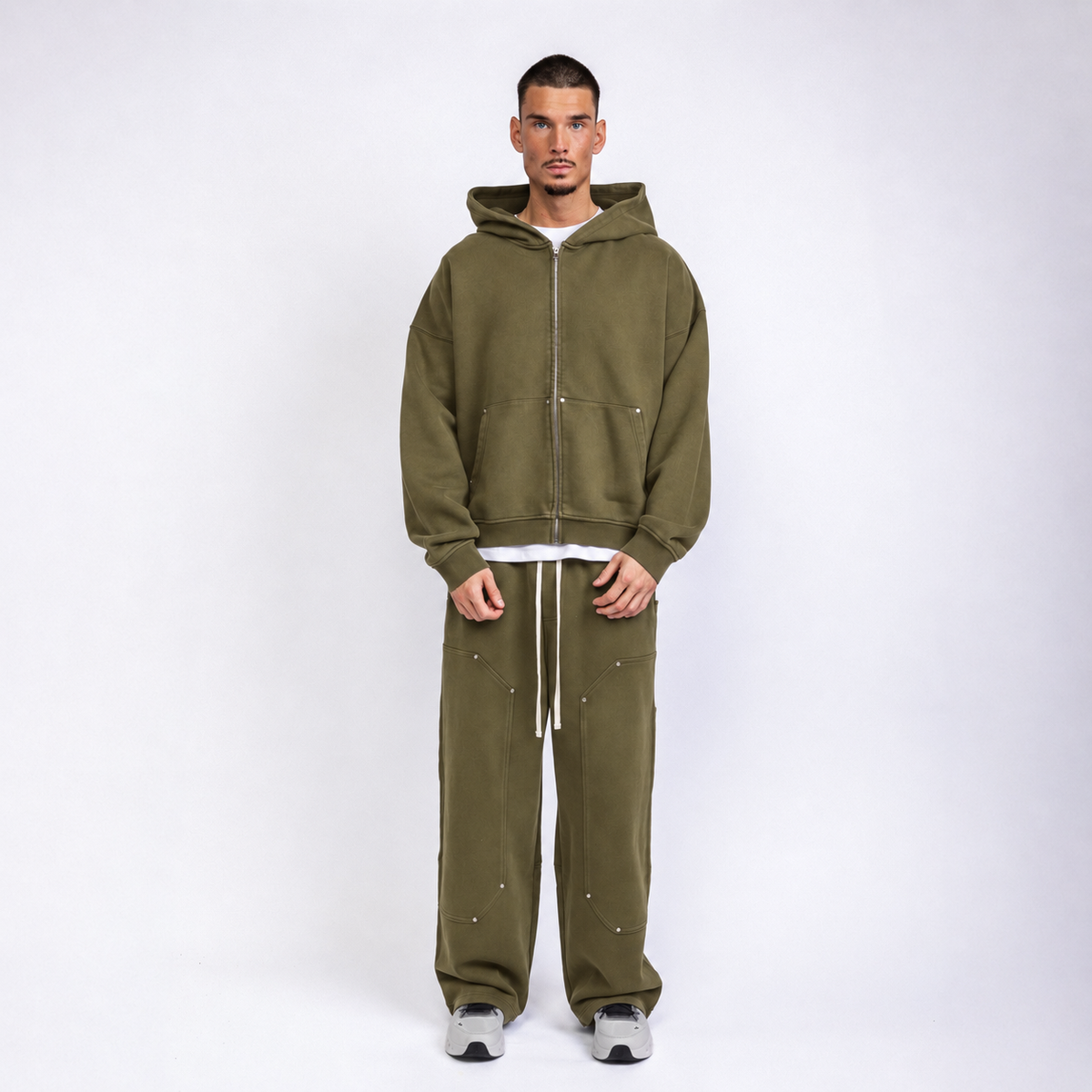 Carpenter Tracksuit Army Green (PRE ORDER)