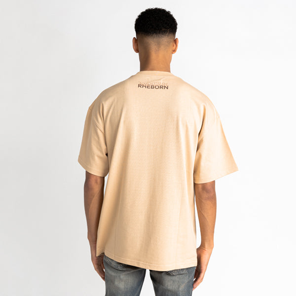 Hate Less Tee Vintage Washed Sand