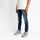 Dark Blue Washed Jeans
