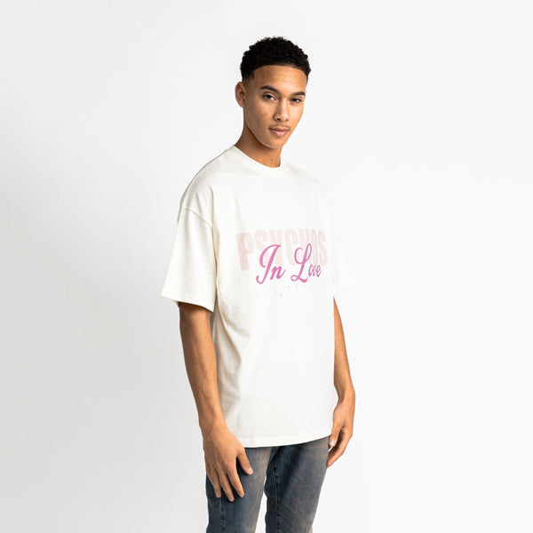 Psychos In Love Tee Off White