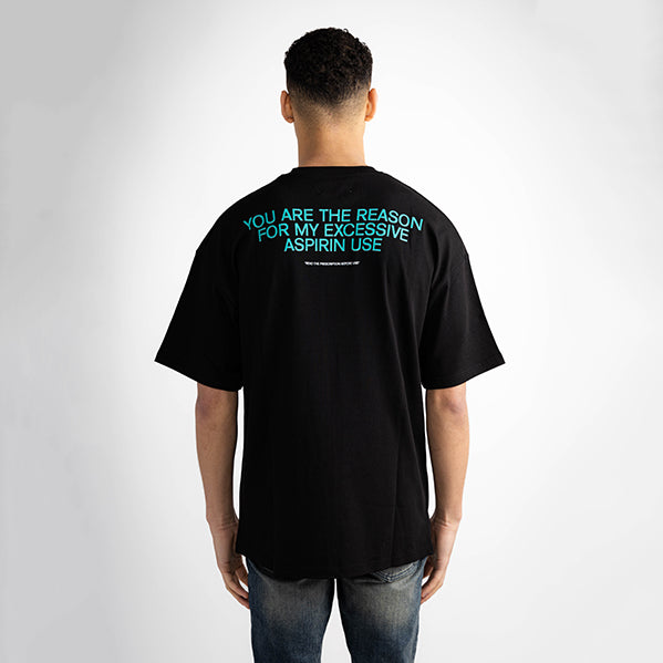 Aspirin Tee Black