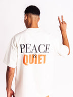 Peace & Quiet Tee Off White