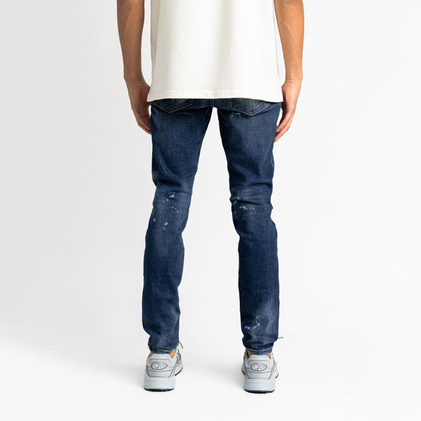 Dark Blue Washed Jeans