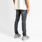 Essential Denim Sand Destroyed Knee