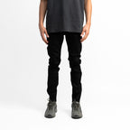 Wax Coated Denim Black