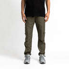 Raincoat Fabric Cargo Pants Army Green