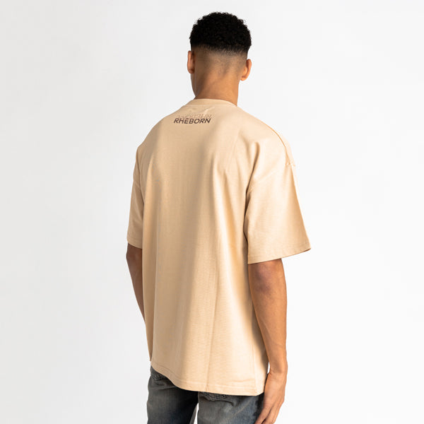 Real Tee Vintage Washed Sand