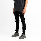 Wax Coated Denim Black